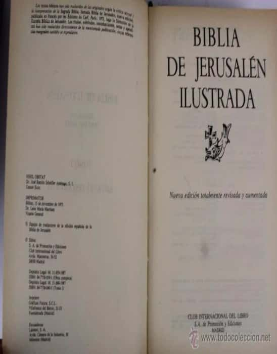 Explora la Palabra con Profundidad en la «Biblia de Jerusalén Ilustrada» – Club Internacional del Libro