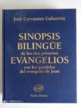 Libro de segunda mano: Sinopsis bilingüe de los tres primeros evangelios