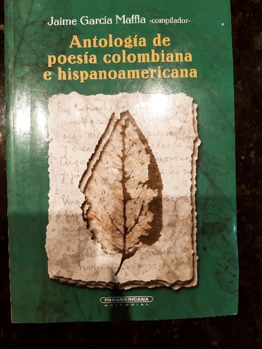 Libro de segunda mano: Antologia, poesia colombiana e hispanoamericana