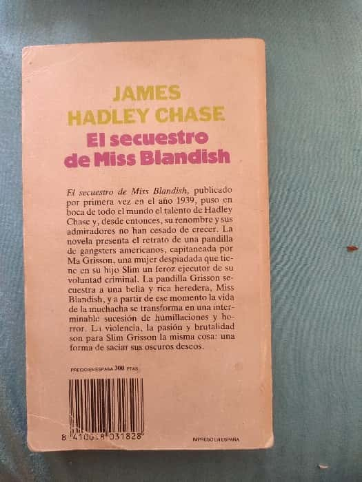 Descubre el Oscuro Mundo de «El Secuestro de Miss Blandish» de James Hadley Chase