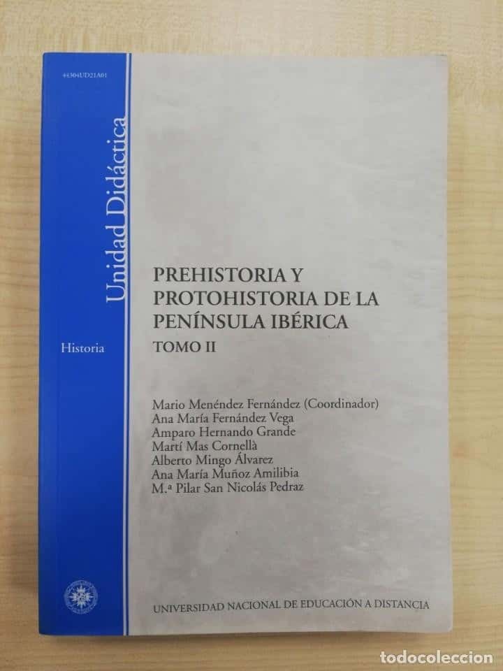 Libro de segunda mano: PREHISTORIA Y PROTOHISTORIA DE LA PENÍNSULA IBÉRICA POR MARIO MENÉNDEZ FERNÁNDEZ