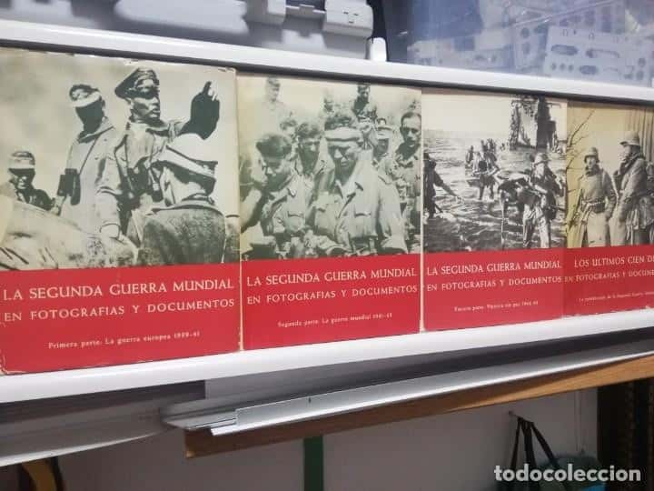 LA SEGUNDA GUERRA MUNDIAL EN FOTOGRAFIAS Y DOCUMENTOS - 3 TOMOS + LOS ÚLTIMOS CIEN DÍAS COMPLETA