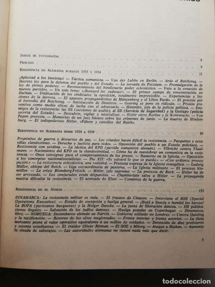 Imagen 2 del libro LA RESISTENCIA EN EUROPA - KURT ZENTNER - 1º EDIC 1970 -HISTORIA ILUSTRADA DE LA RESISTENCIA 1933-4