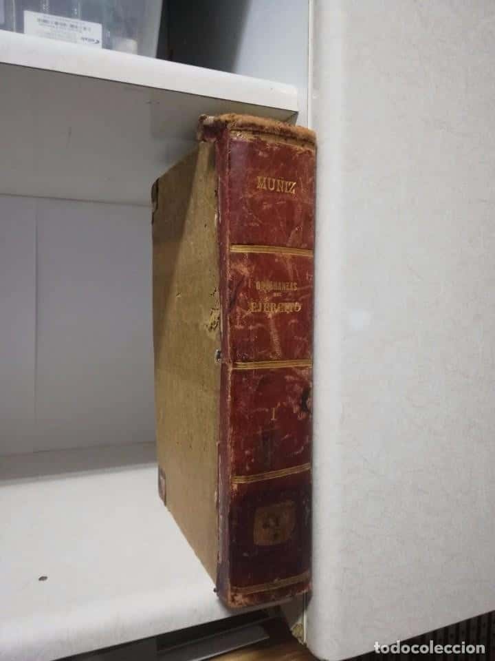Libro de segunda mano: 1880 - ORDENANZAS DEL EJÉRCITO/MUÑIZ
