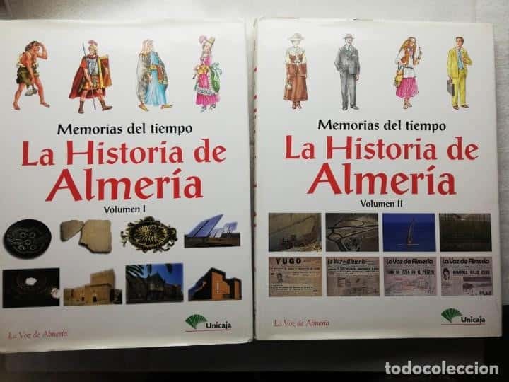 Libro de segunda mano: LA HISTORIA DE ALMERIA - 2 TOMOS TAPAS DURAS GRAN FORMATO