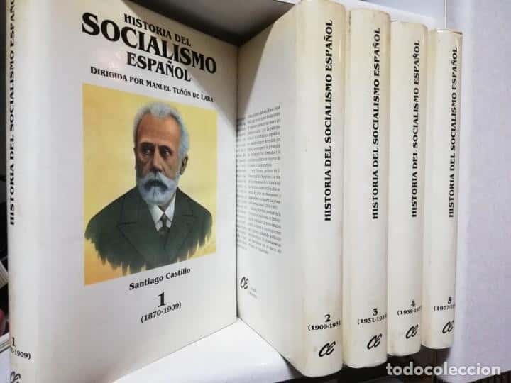 Libro de segunda mano: HISTORIA DEL SOCIALISMO ESPAÑOL (5 TOMOS) - MANUEL TUÑON DE LARA (DIR.)