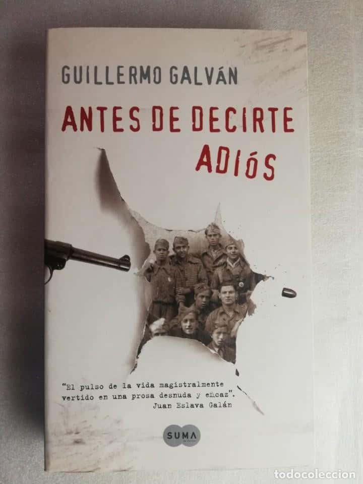 Libro de segunda mano: ANTES DE DECIRTE ADIOS - GUILLERMO GALVAN