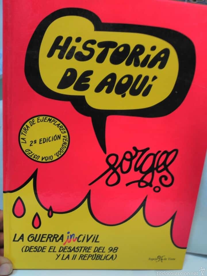 Libro de segunda mano: FORGES HISTORIA DE AQUI LA HISTORIA IN CIVIL ESPAÑOLA TAPAS DURAS