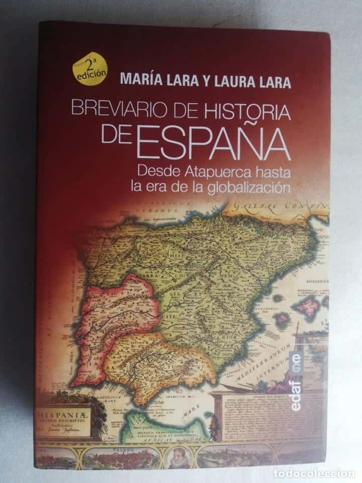 Libro de segunda mano: BREVIARIO DE HISTORIA DE ESPAÑA. MARIA LARA Y LAURA LARA