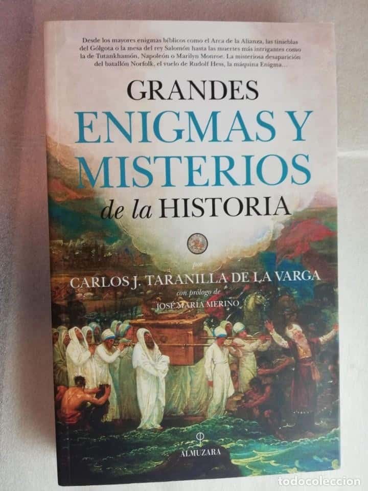 Libro de segunda mano: GRANDES ENIGMAS Y MISTERIOS DE LA HISTORIA - CARLOS J. TARANILLA/ ALMUZARA