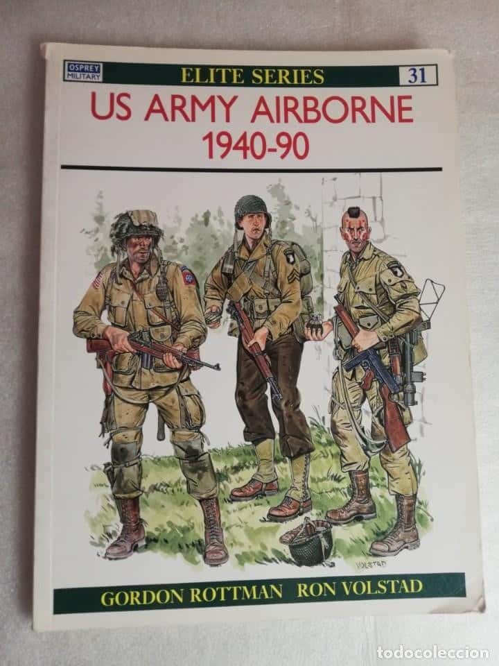 Libro de segunda mano: US ARMY AIRBORNE 1940-90 - GORDON ROTTMAN/ ELITE SERIES