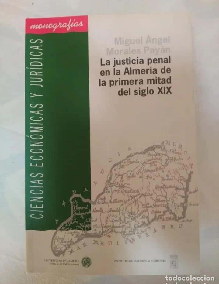 LA JUSTICIA PENAL EN LA ALMERIA DE LA PRIMERA MITAD DEL SIGLO XIX MIGUEL ANGEL PAYAN