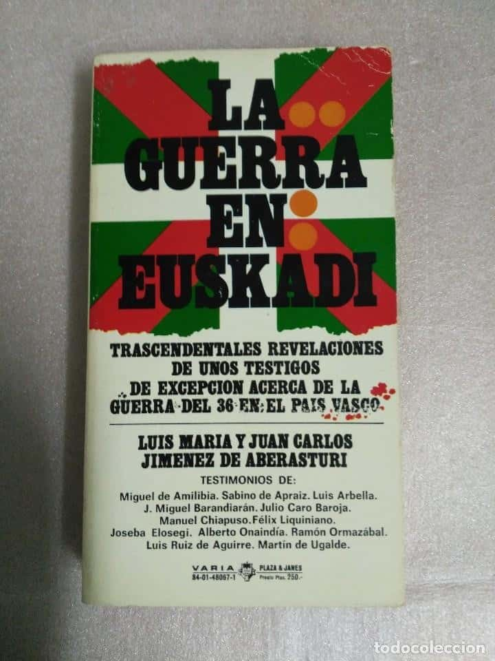 Descubre los Relatos Impactantes de «La Guerra en Euskadi» a Través de la Pluma de Luis María Jiménez de Aberásturi