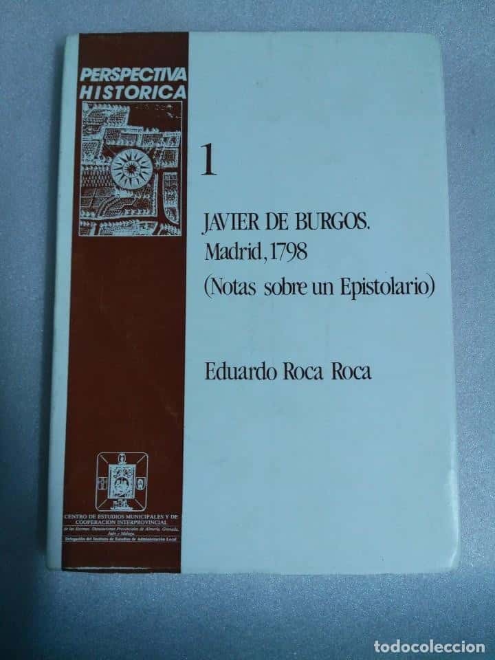 Libro de segunda mano: JAVIER DE BURGOS MADRID 1798 NOTAS SOBRE UN EPISTOLARIO