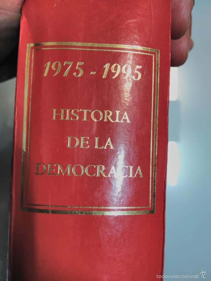 Libro de segunda mano: HISTORIA DE LA DEMOCRACIA - LA AVENTURA DE LA LIBERTAD (1975-1995) 981 PAGINAS