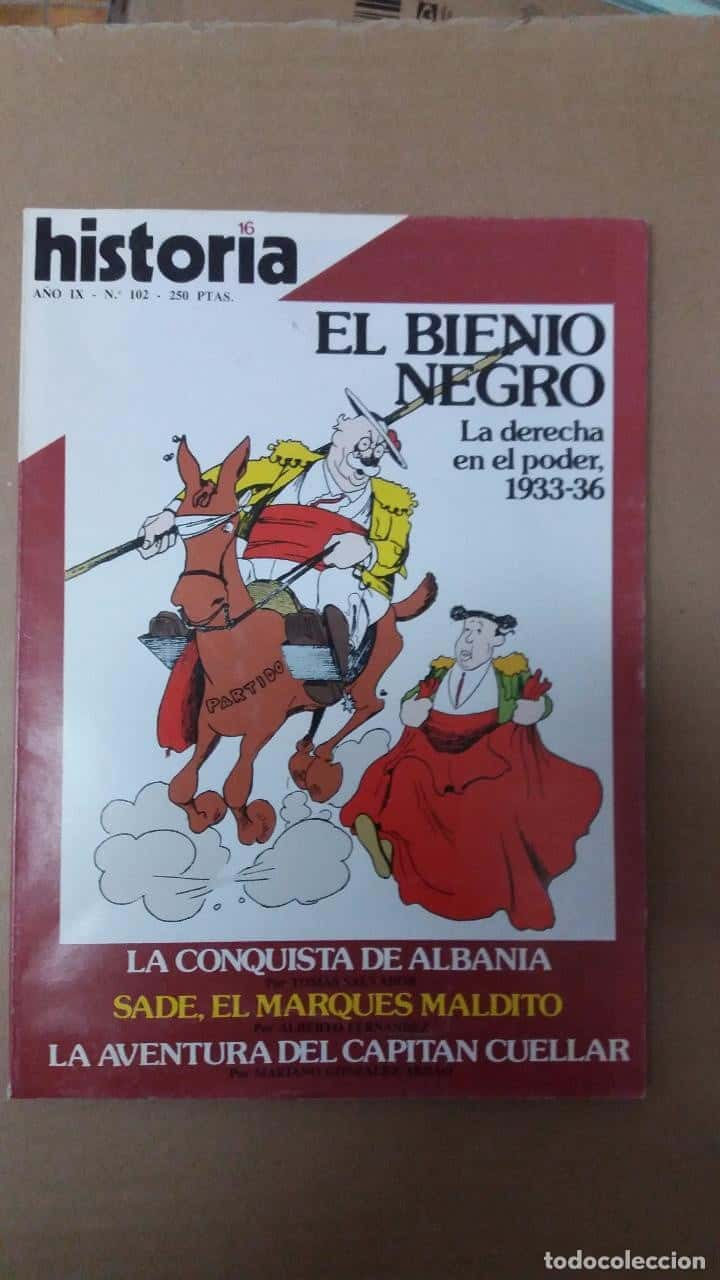 Explorando el Pasado: Revista Historia 16 Nº 102 – El Bienio Negro de Santos Juliá