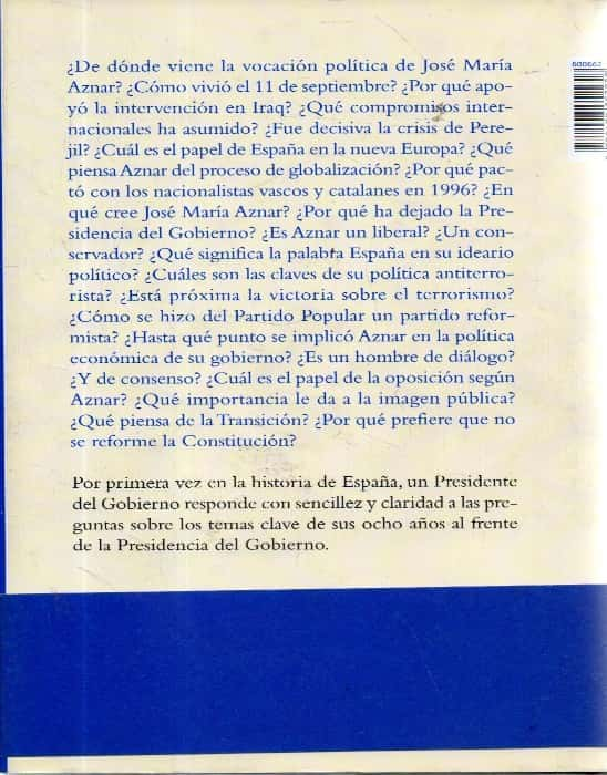 Descubriendo el Legado: Reseña de «Aznar» de José María Aznar