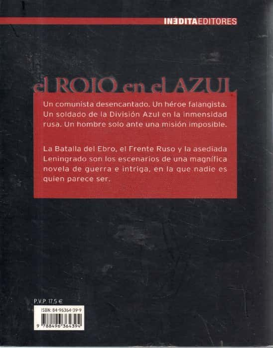 Explorando Pasiones y Misterios en «El rojo en el azul» por Jerónimo Salmerón Tristante