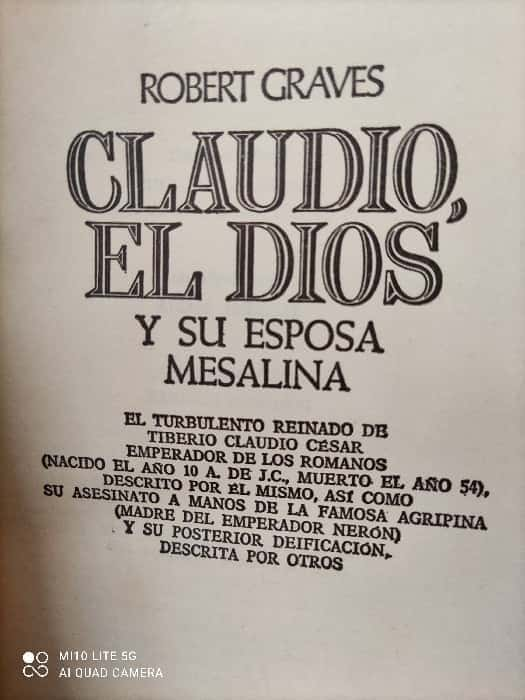 Claudio, el dios, y su esposa Mesalina