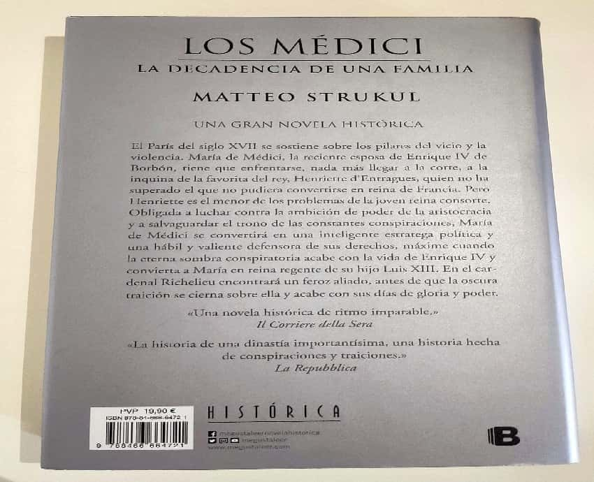 Los Medici IV. la Decadencia de una Familia  the Medici. the Decline of a Family