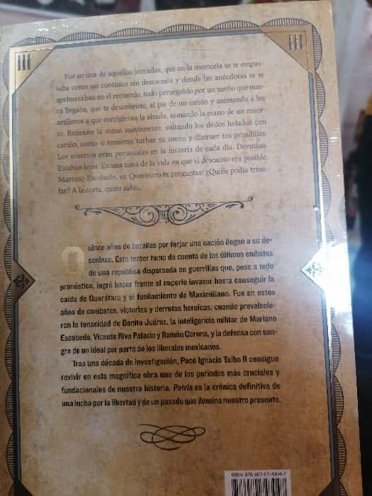 La gloria y el ensueño que forjó una Patria 3, 1864-1867