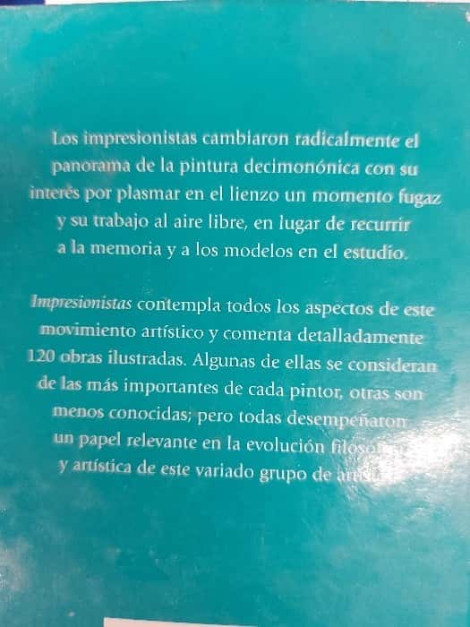 Explorando la Belleza Impresionista: «Impresionistas» – ISBN 9781405414951