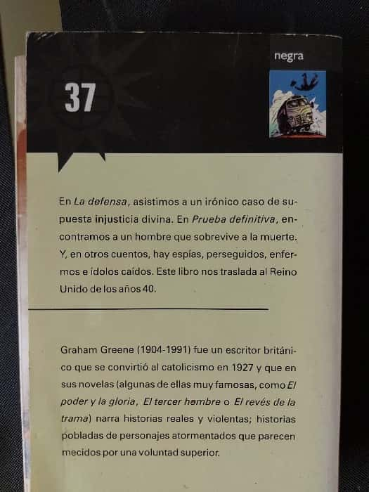 Entre Intrigas y Moralidad: «La Defensa» de Graham Greene – ISBN 8423793990365