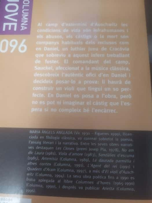 Una Melodía de Esperanza en la Oscuridad: «El Violi d’Auschwitz» de Maria Àngels Anglada