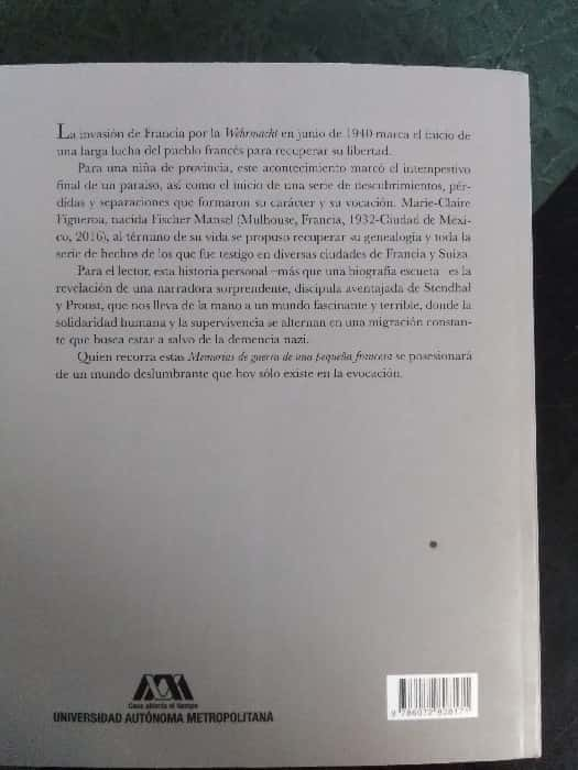 Testimonio Impactante en «Memorias de Guerra de una Pequeña Francesa» por Marie-Claire Fuigueroa