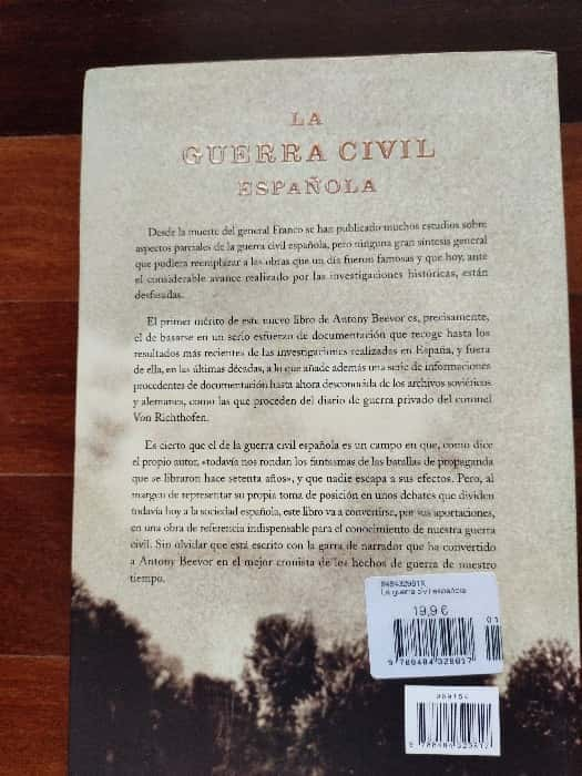 Explorando los Entresijos de la Historia: «La Guerra Civil Española» de Antony Beevor