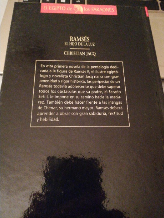 Imagen 2 del libro Ramsés el hijo de la luz