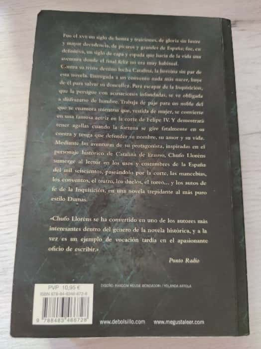 Aventuras y Pasiones: Reseña de «Catalina, la Fugitiva de San Benito» de Chufo Llorens