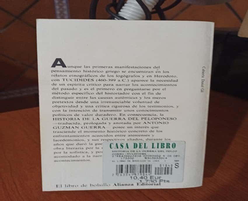 Explorando los Anales de la Antigüedad: Reseña de «Tucídides, historia de la guerra del Peloponesio»