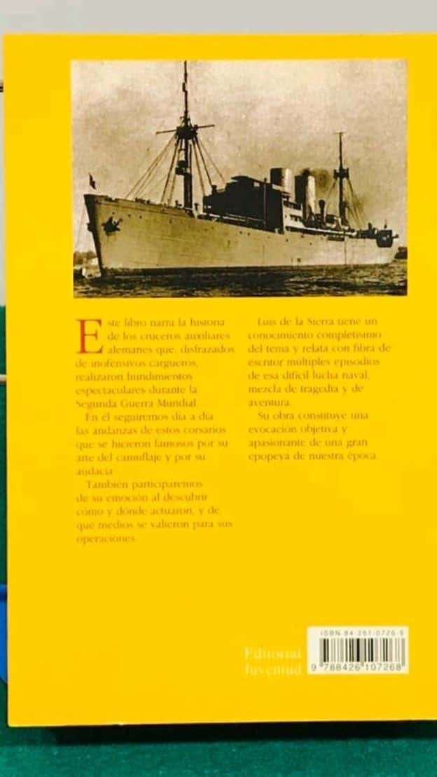 Libro Corsarios alemanes en la Segunda Guerra Mundial 9788426107268 por 13€  (Segunda Mano)