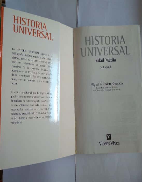 Imagen 2 del libro HISTORIA UNIVERSAL. Edad Media.