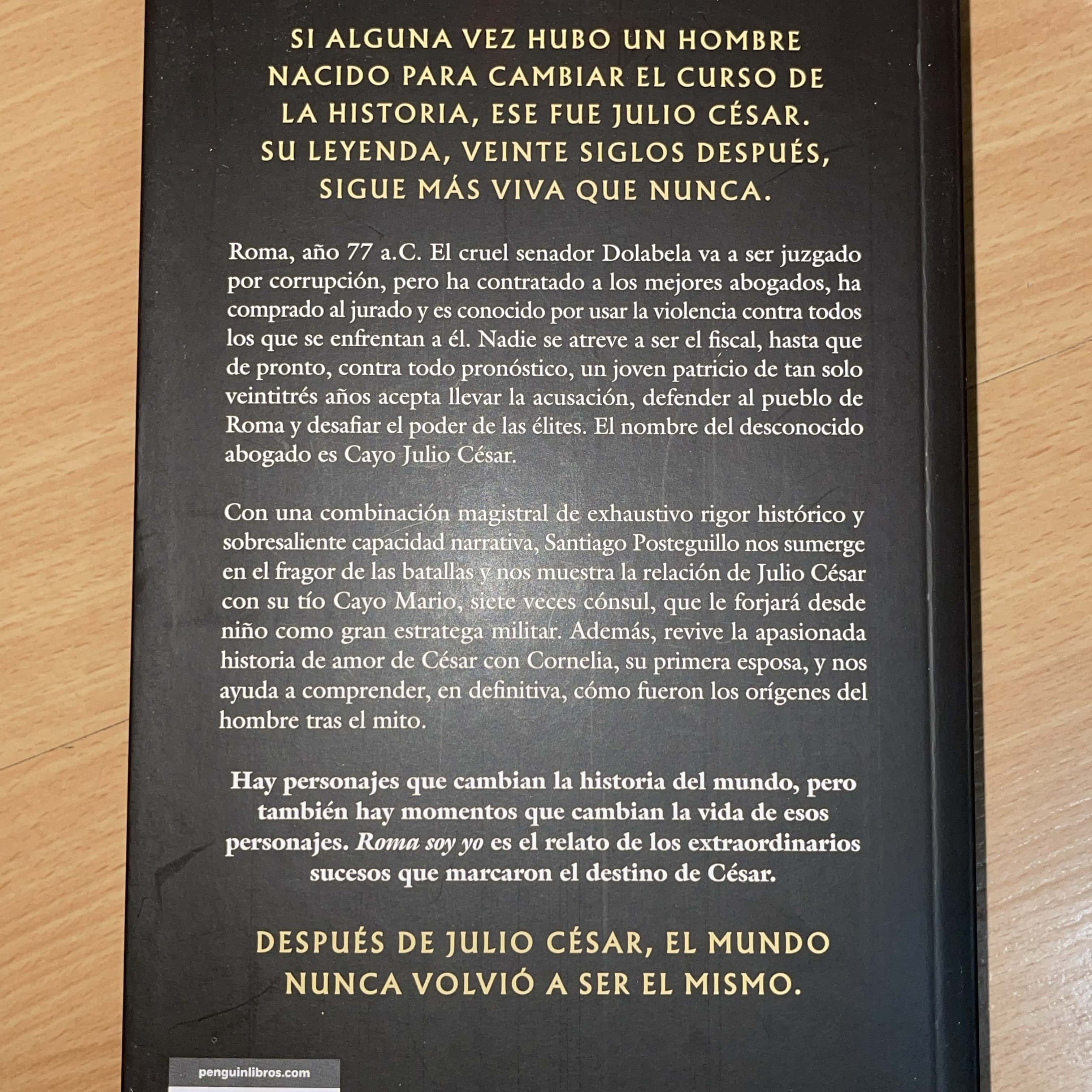 Descubre la Verdadera Historia de Julio César con «Roma soy yo»: Una Epopeya Épica que Desafiará tus Creencias