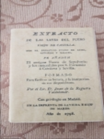 Libro de segunda mano: Leyes del fuero viejo de castilla