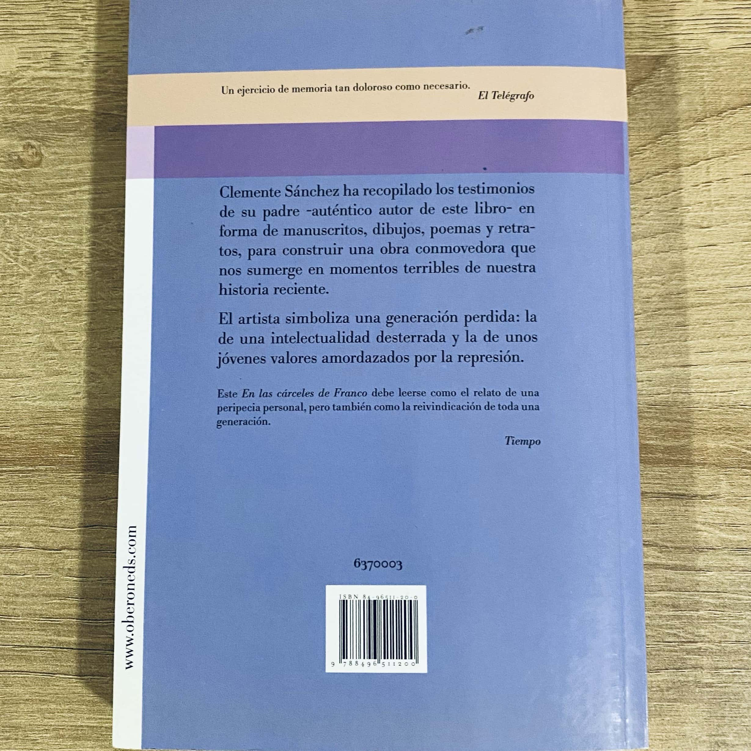 Un testimonio conmovedor: En las cárceles de Franco – In the Jails of Franco.