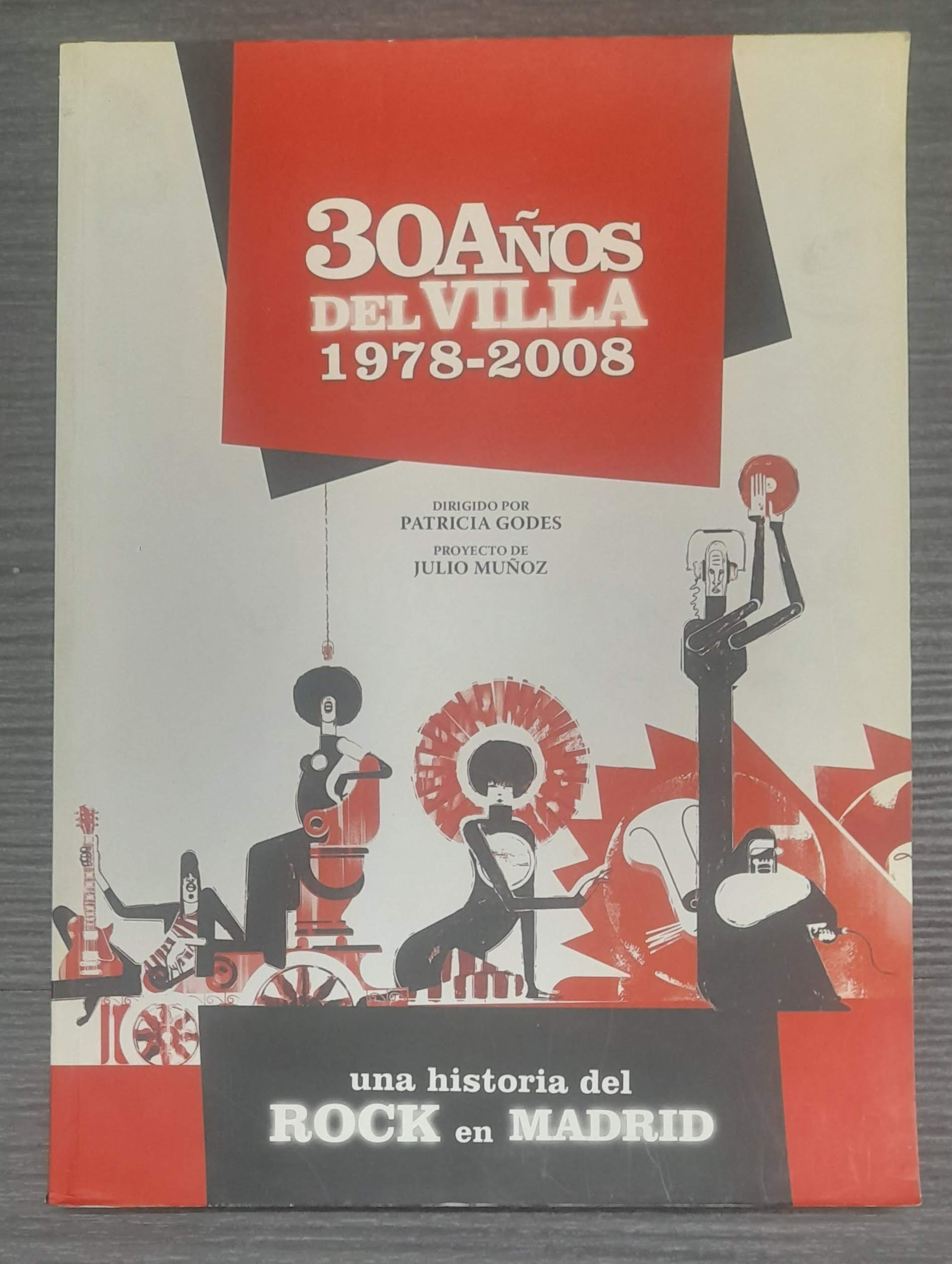 Libro 30 Años del Villa. Hª del Rock en Madrid – «Descubre el Fuego del Rock en Madrid: ¡30 Años de Historia a Través de ‘Libro 30 Años del Villa. Hª del Rock en Madrid’!»