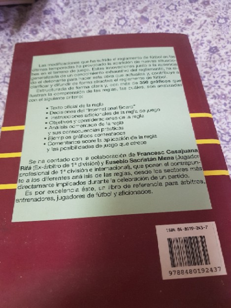 Imagen 2 del libro Reglamento de Futbol Actualizado y Comentado