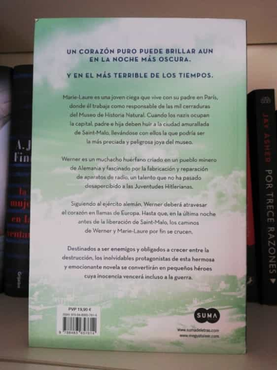 Libro La luz que no puedes ver 9788483657614 por 5€ (Segunda Mano)