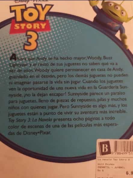 Imagen 2 del libro Toy Story 3 Novela 