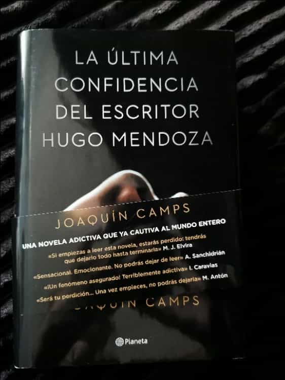 Libro de segunda mano: La última confidencia del escritor Hugo Mendoza