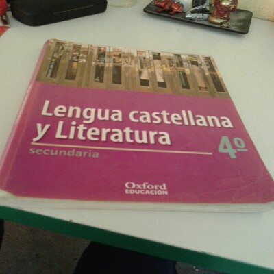 Libro de segunda mano: Lengua castellana y literatura 4 secundaria