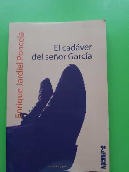Libro de segunda mano: El cadaver del señor Garcia