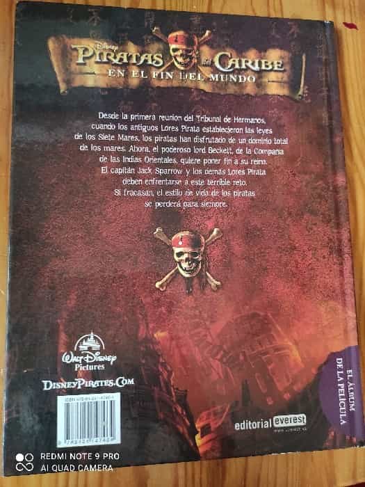Imagen 2 del libro Piratas del Caribe "en el fin del mundo"