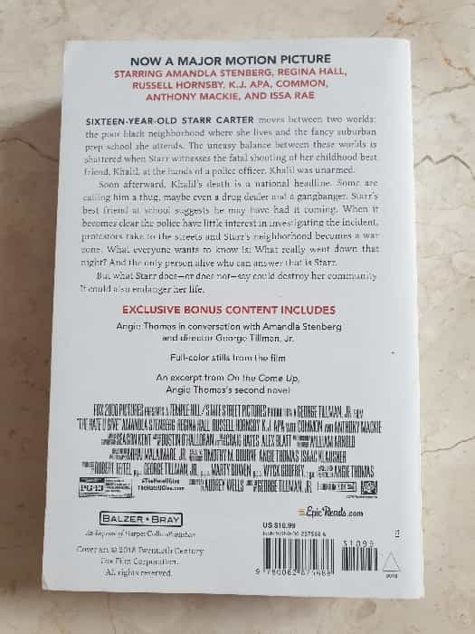 The Hate U Give Movie Tie-in Edition