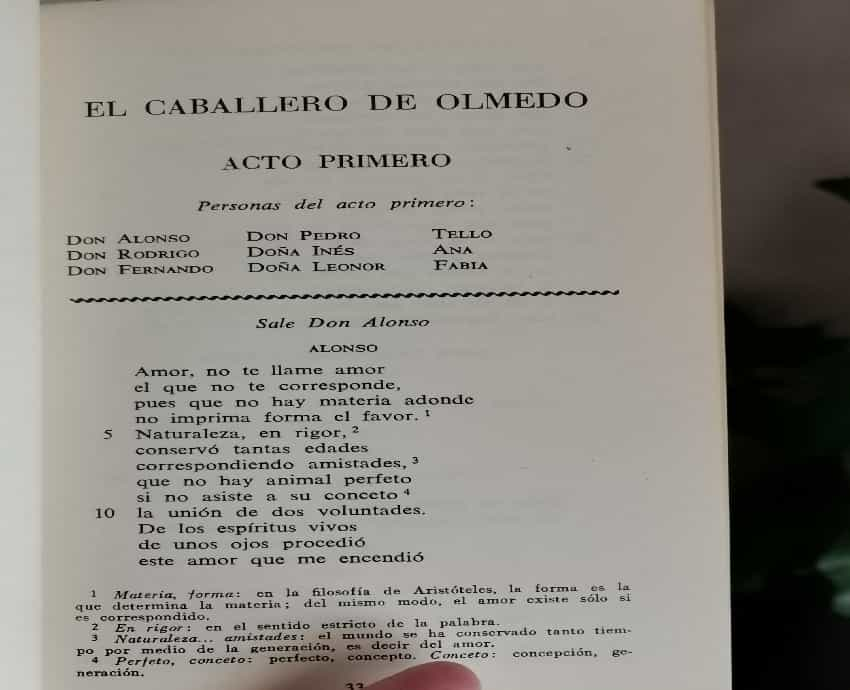 El caballero de Olmedo 