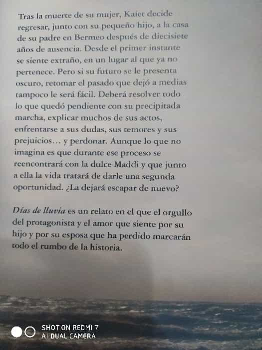 Días de lluvia: Una historia envolvente que te atrapará desde la primera página.