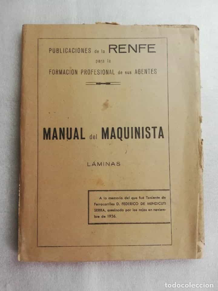 MANUAL DEL MAQUINISTA: LAMINAS - RENFE - FERROCARRIL